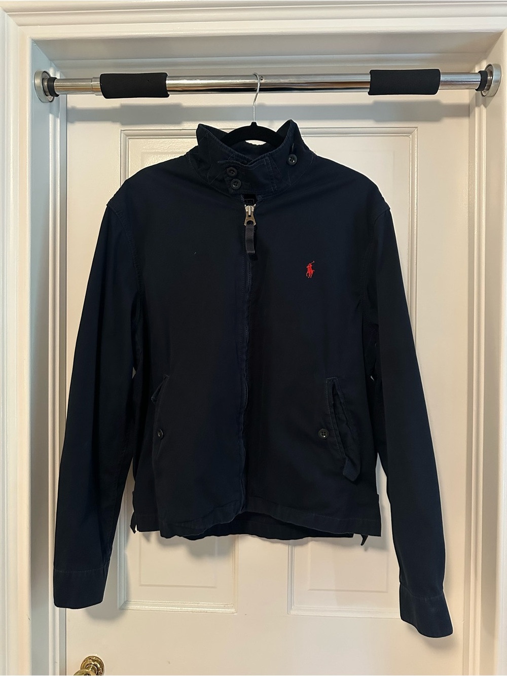Ralph Lauren Navy Blazer Jacket with Red Pony